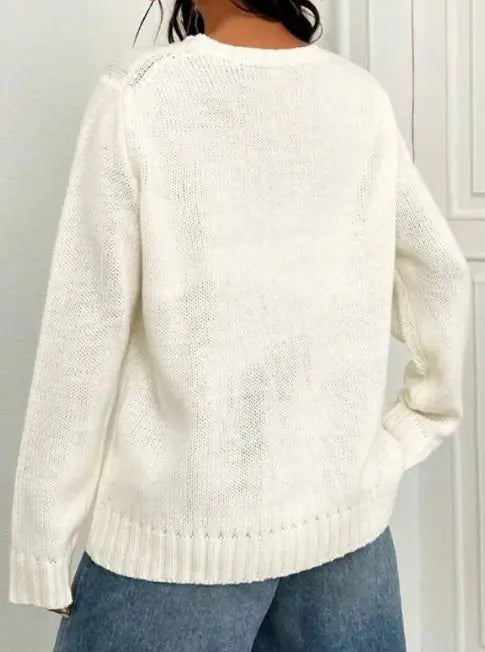 American Flag Girl Sweater