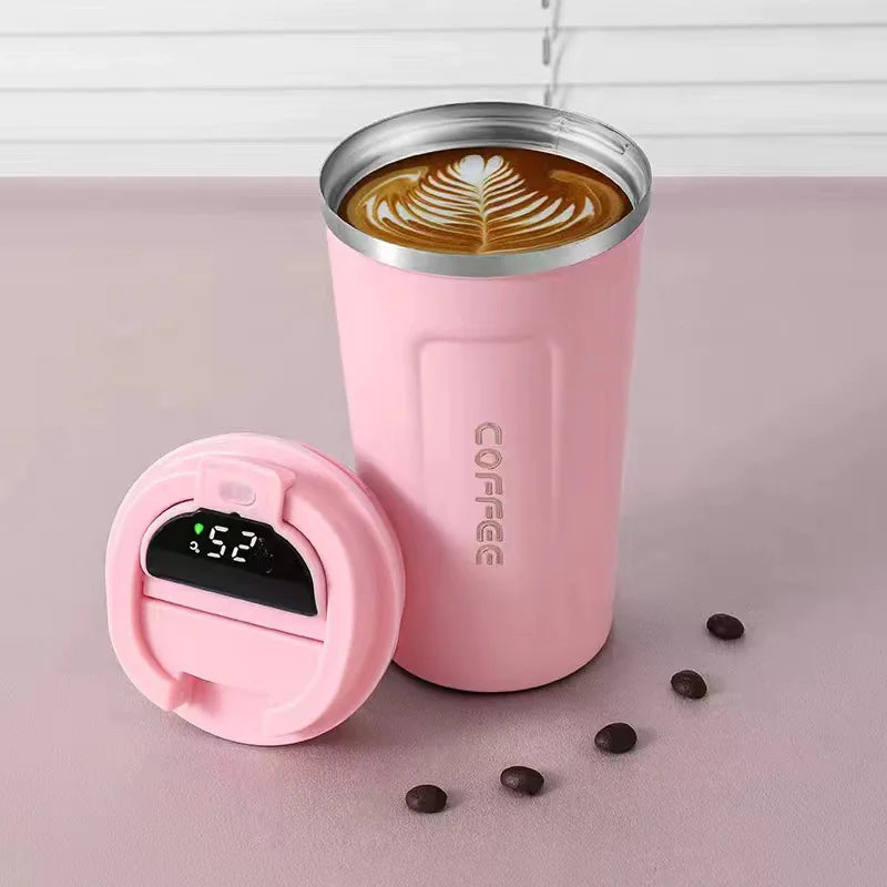 Smart Temperature Display Insulated Cup