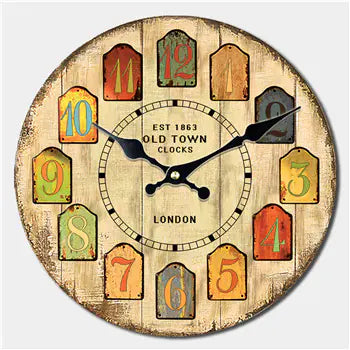 Wooden Wall Clock