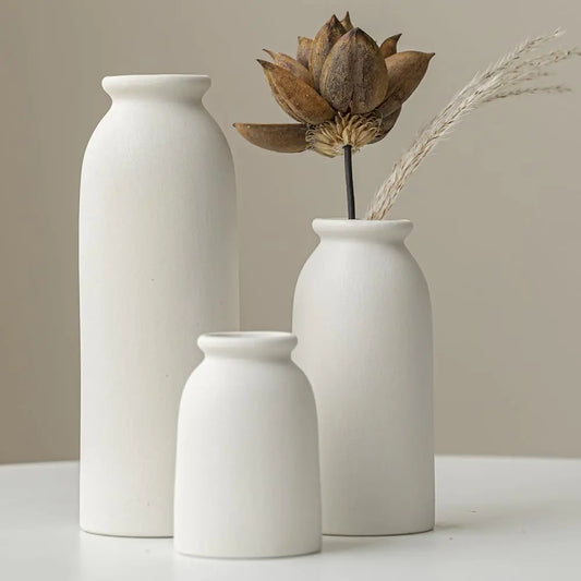 Ceramic Vase Set-3 Decorative Vases