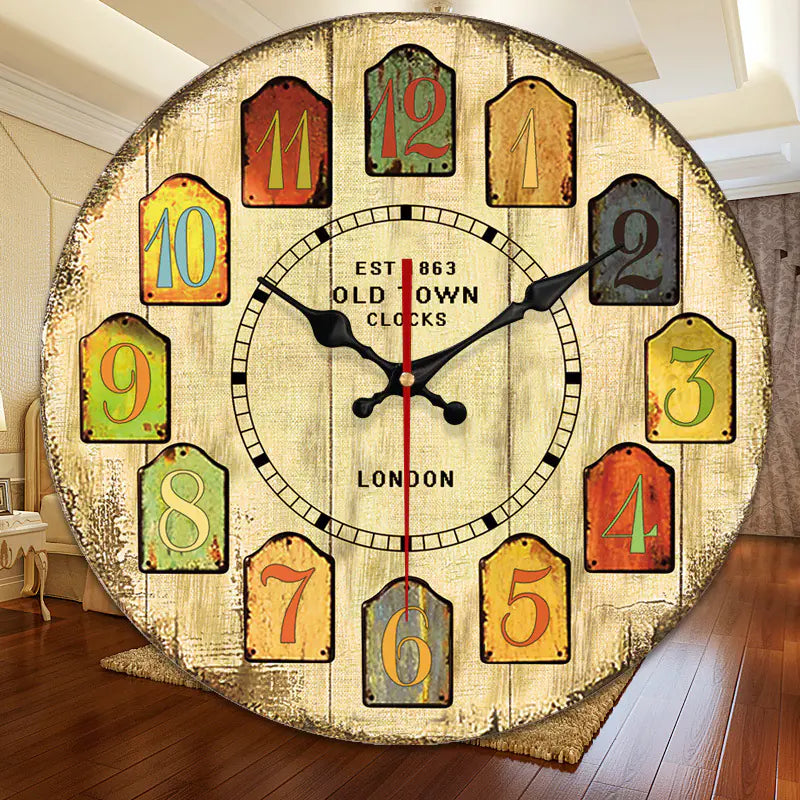 Wooden Wall Clock