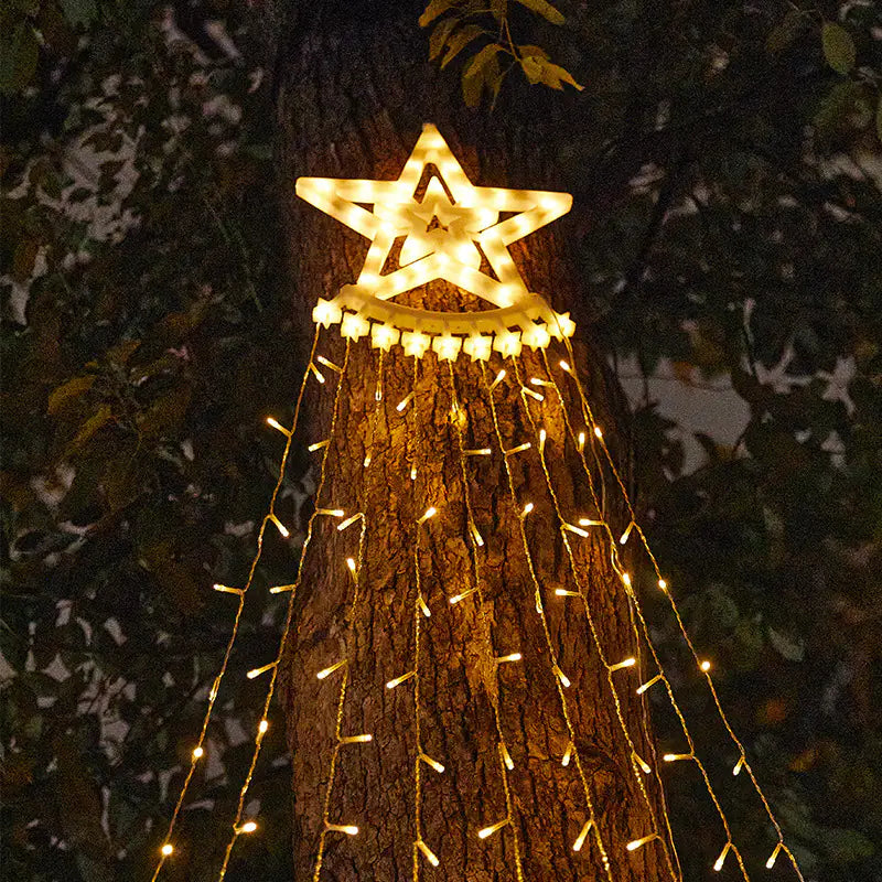 Waterproof LED Star Waterfall Lights