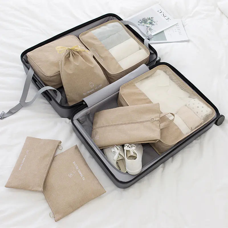 7-Piece Packing Organizer Set
