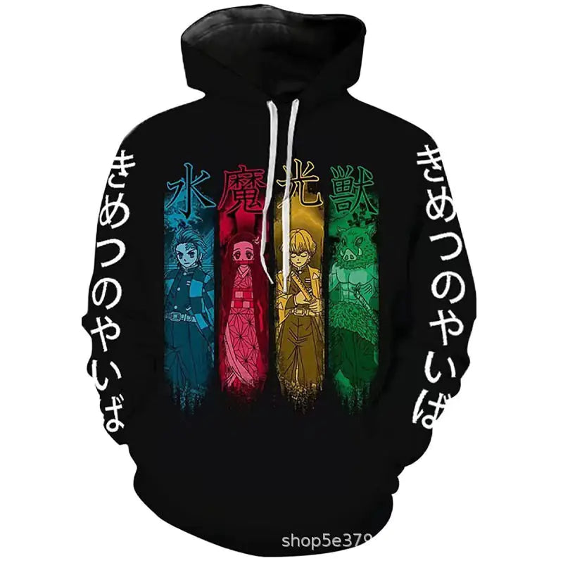 2023 Fashionable Cartoon Casual Hoodie Custom Design