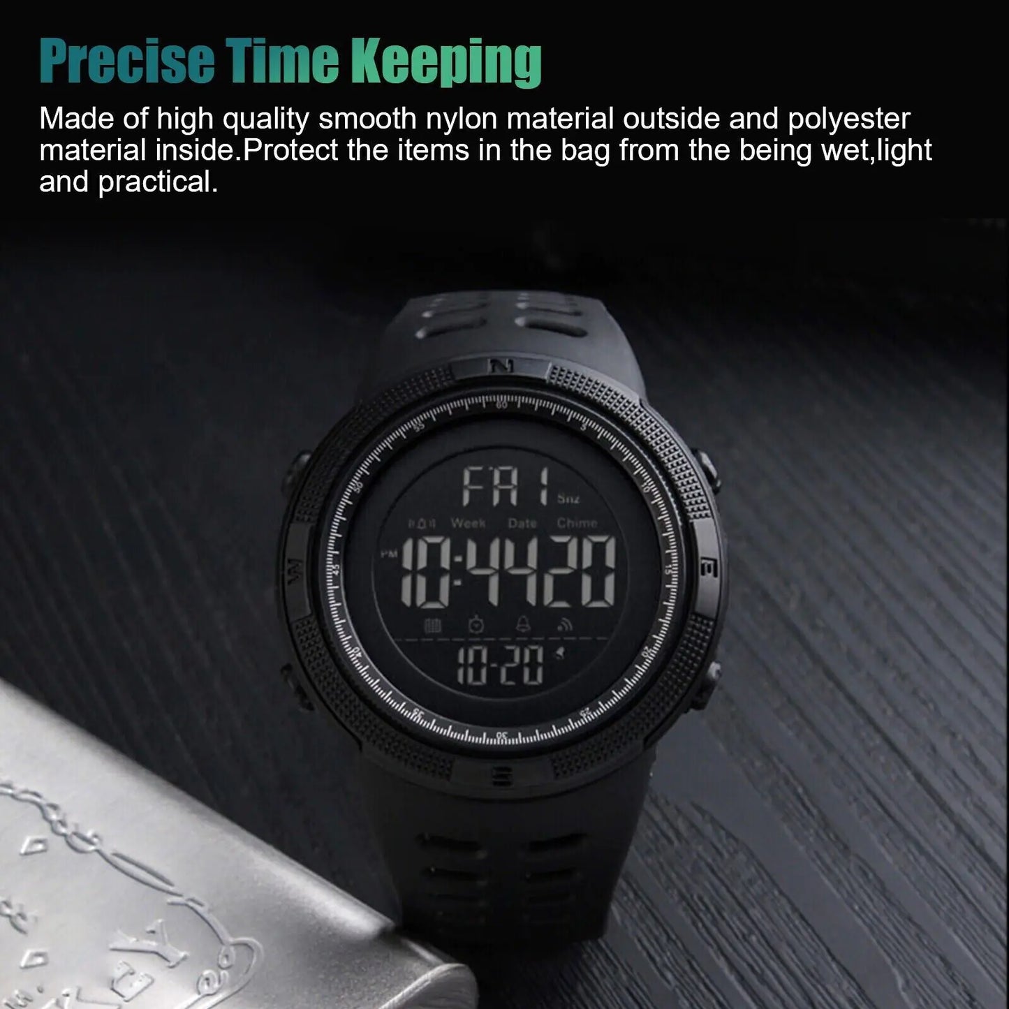 Military Sport Quartz Analog Watch