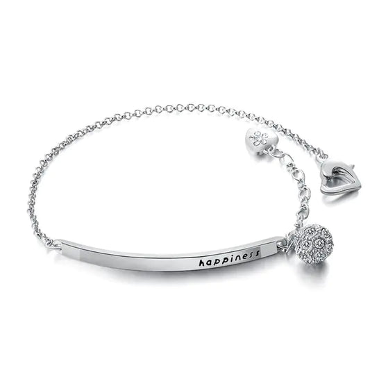 Happiness Rose Gold and Gold Ball Bracelet
