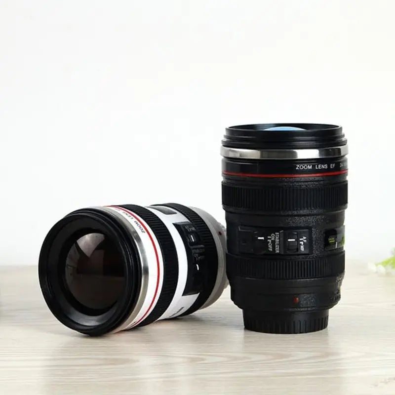 Camera Lens Stainless Steel Coffee Cup
