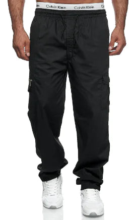 Slim Fit Casual Trousers for Men