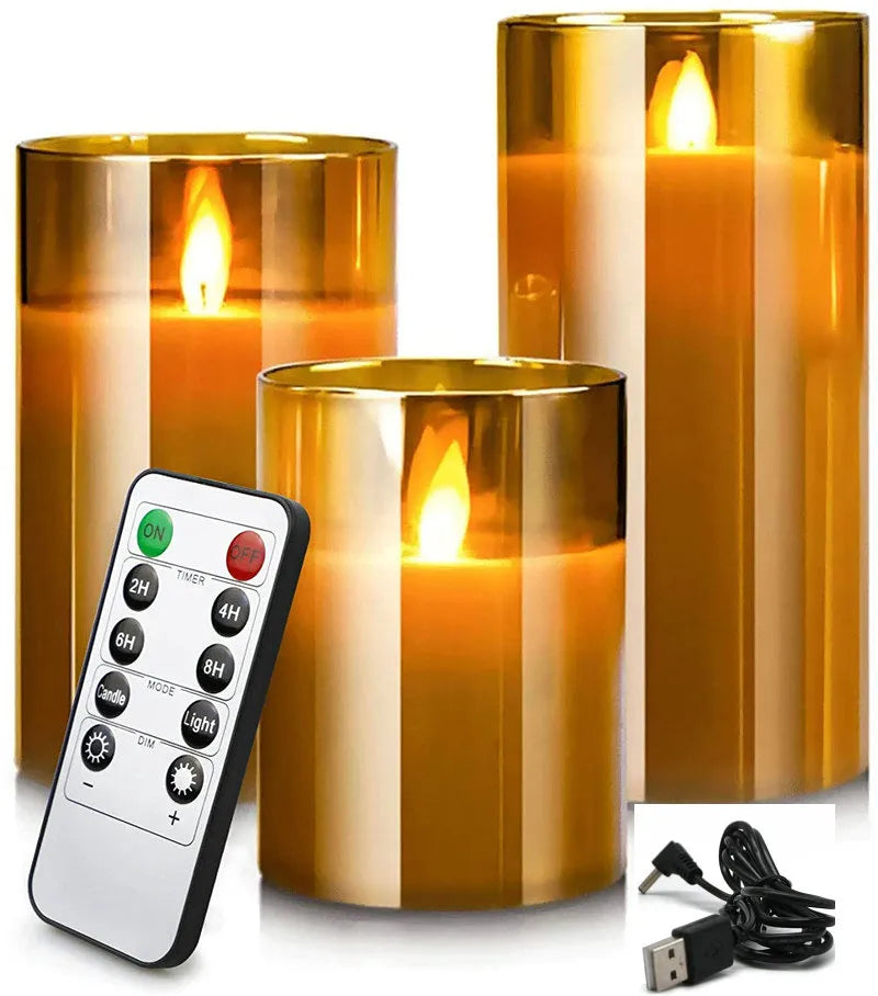 USB Rechargeable LED Candles