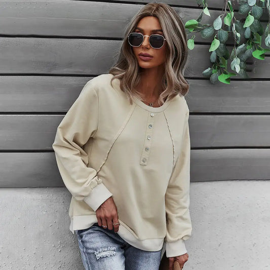 Women's Long-Sleeved Pullover Sweater