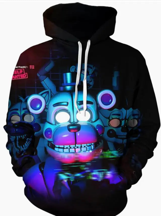2023 Fashionable Cartoon Casual Hoodie Custom Design