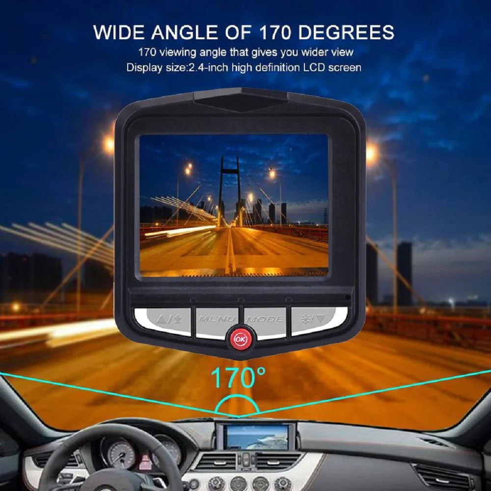 2.4'' Full HD 1080P Dash Cam