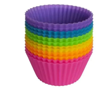 Large Silicone Muffin Cup Molds