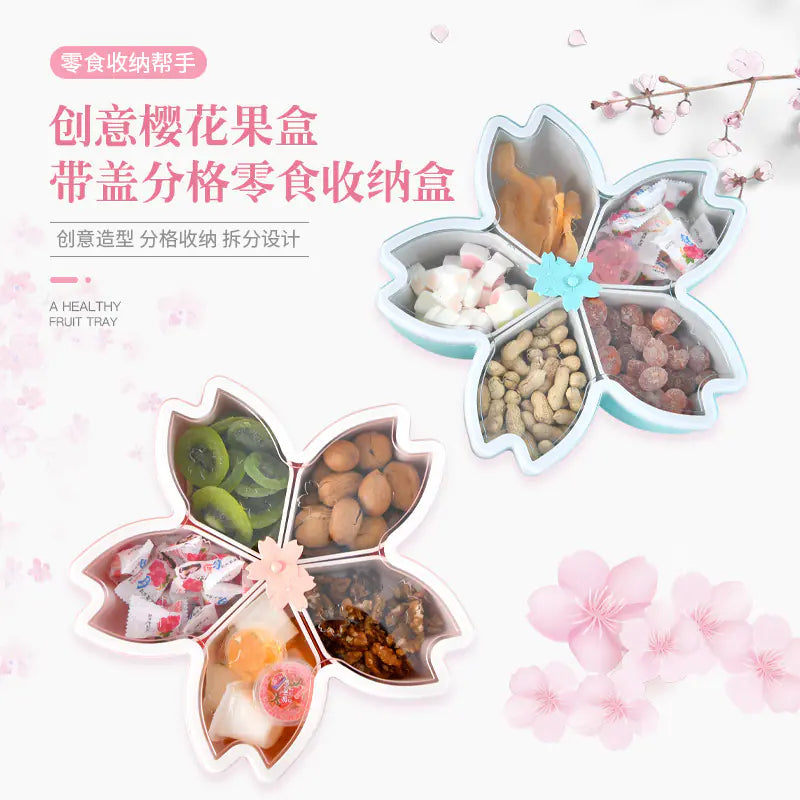 Cherry Blossom Storage Box with Lid