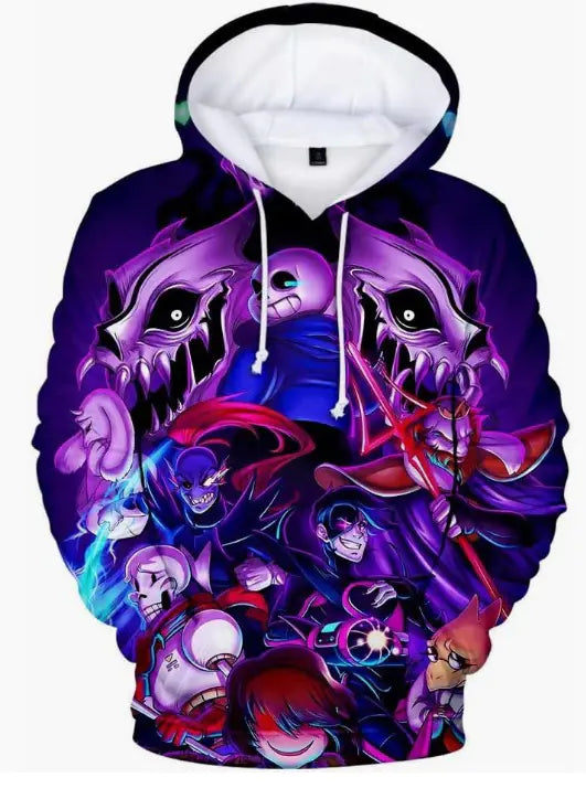 2023 Fashionable Cartoon Casual Hoodie Custom Design