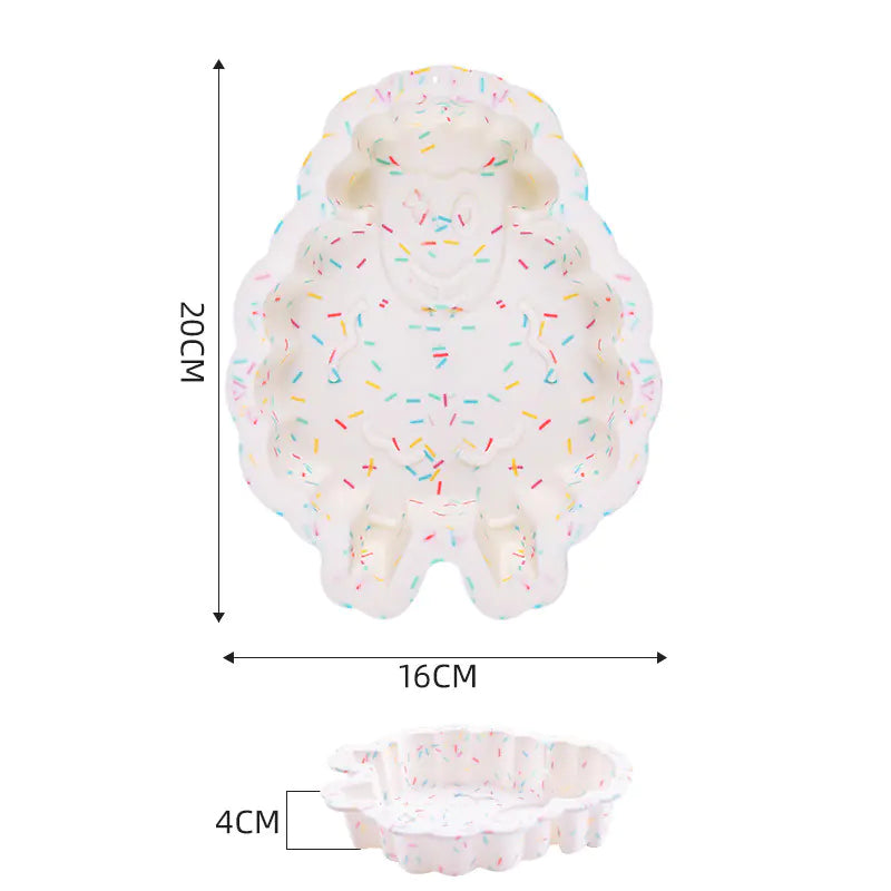 Amazon Platinum Silicone Six-Hole Toast Mold