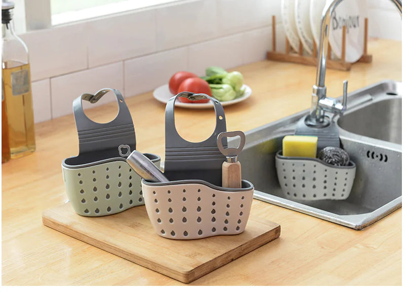 Hanging Drain Rack for Storage and Organization