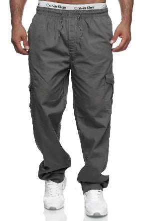 Slim Fit Casual Trousers for Men