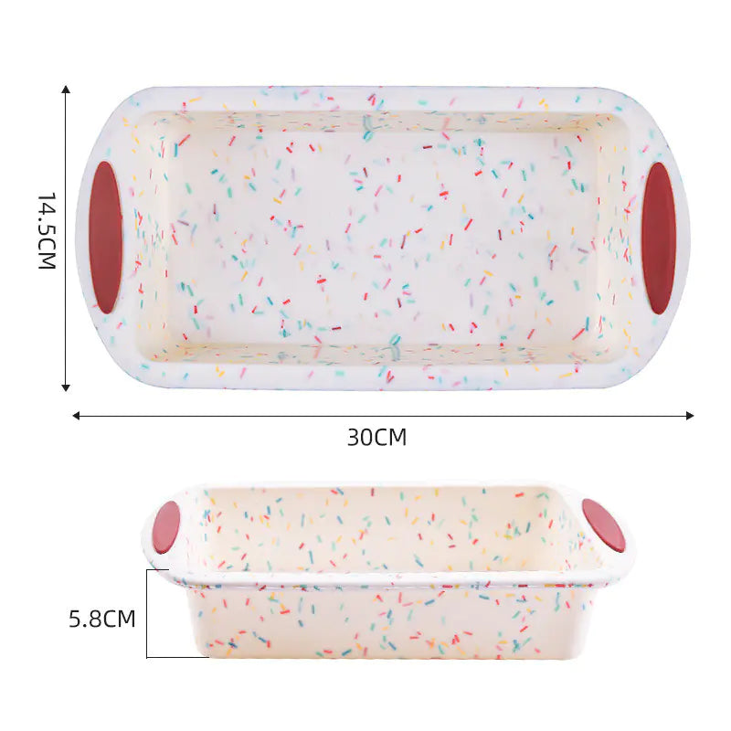 Amazon Platinum Silicone Six-Hole Toast Mold
