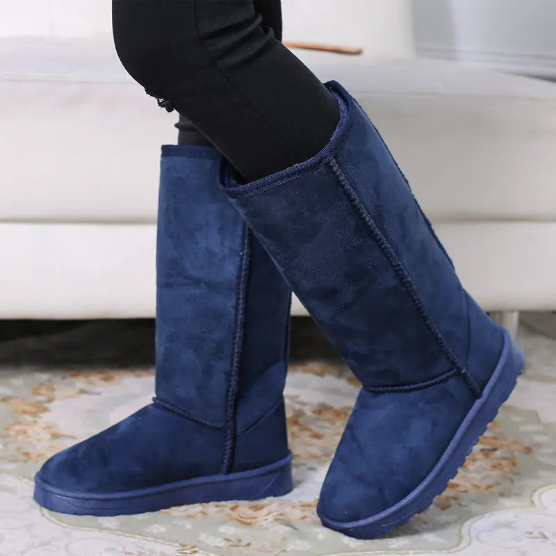High Top Snow Boots for Women - European & American Style