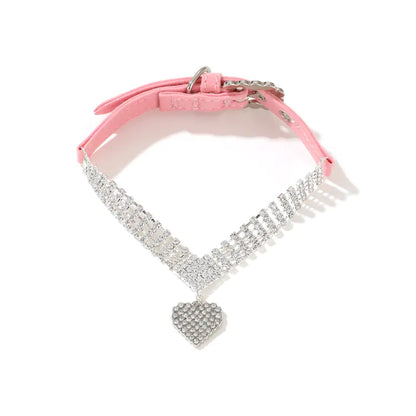 Fashionable Collar and Leash for Dogs and Cats