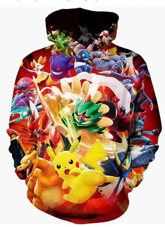2023 Fashionable Cartoon Casual Hoodie Custom Design