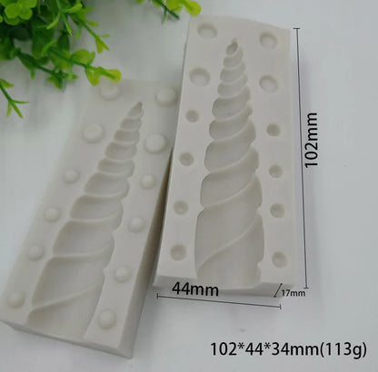 Unicorn Silicone Cake Molds for DIY Fondant Baking