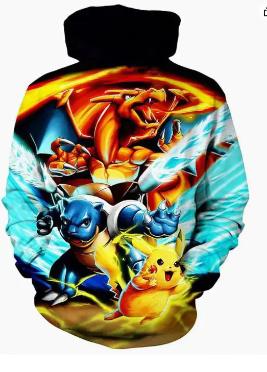 2023 Fashionable Cartoon Casual Hoodie Custom Design