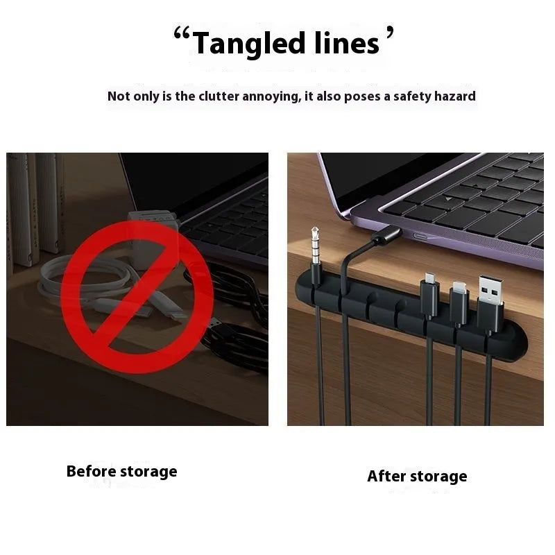 Desktop cord organizer