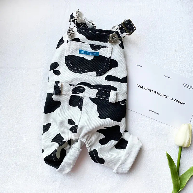 Teddy Bear Suspenders for Pet Cow Lovers