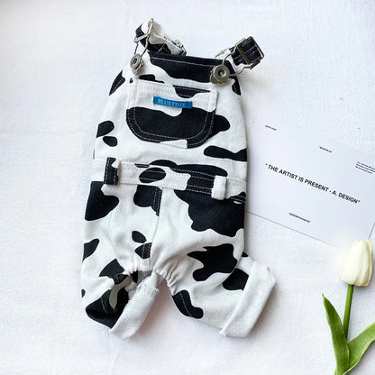 Teddy Bear Suspenders for Pet Cow Lovers