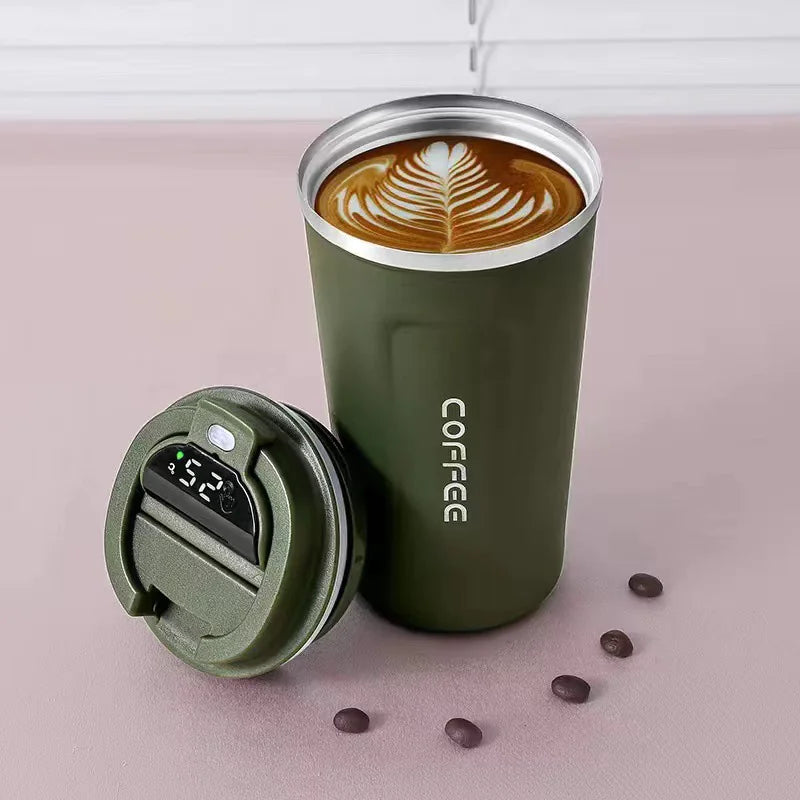 Smart Temperature Display Insulated Cup