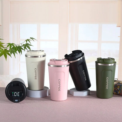 Smart Temperature Display Insulated Cup