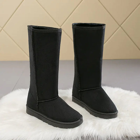 High Top Snow Boots for Women - European & American Style