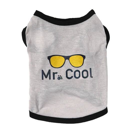 Pet Clothing for Dogs and Cats - Flashy Vest with Glasses