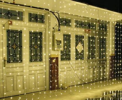 LED Curtain Lights, 3x3m Decorative Lights