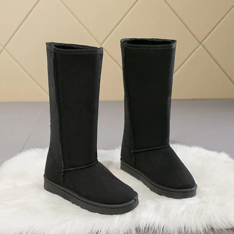 High Top Snow Boots for Women - European & American Style
