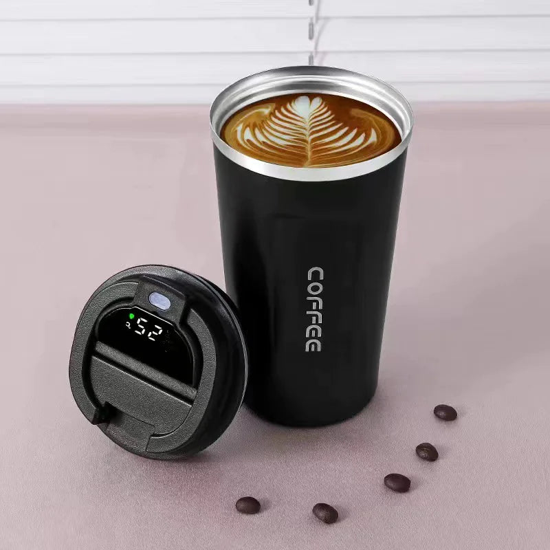 Smart Temperature Display Insulated Cup