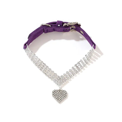 Fashionable Collar and Leash for Dogs and Cats