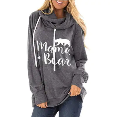 Hoodless Printed Sweater for Autumn and Winter Fashion