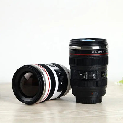 Camera Lens Stainless Steel Coffee Cup