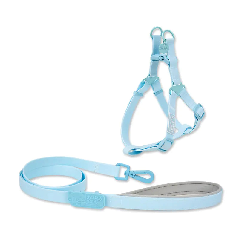 Waterproof Jelly Color PVC Pet Chest Back Collar