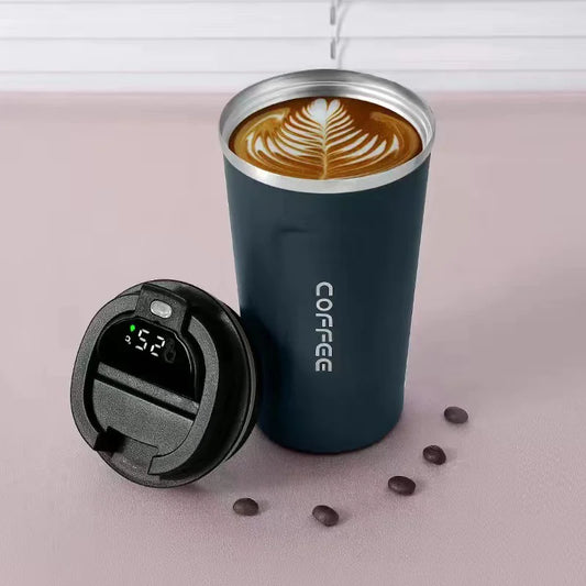 Smart Temperature Display Insulated Cup