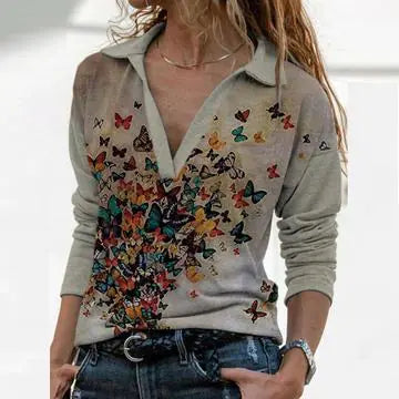 Stylish Printed Casual Pullover
