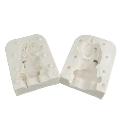 Unicorn Silicone Cake Molds for DIY Fondant Baking
