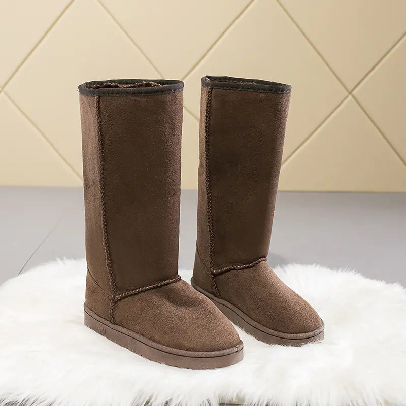 High Top Snow Boots for Women - European & American Style