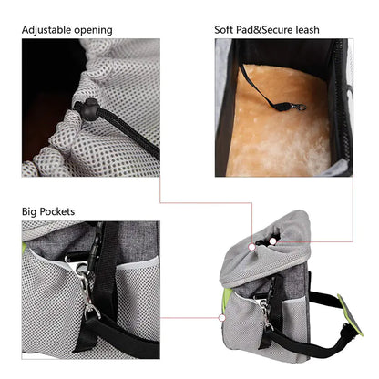 Bike Dog Basket and Pet Carrier for Bicycles