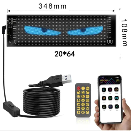 USB Bluetooth Smart Color Display
