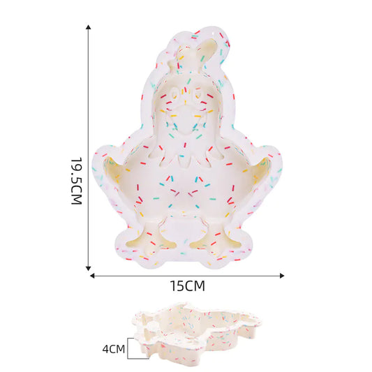 Amazon Platinum Silicone Six-Hole Toast Mold
