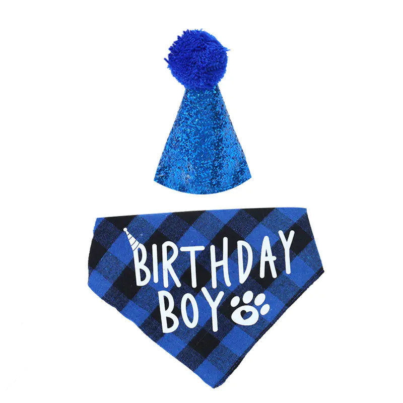 Pet Birthday Party Decoration Set for Dogs